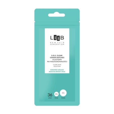 Aa_Laab Clear Skin Solution Sos Clear Cover Patches - 36 Pieces
