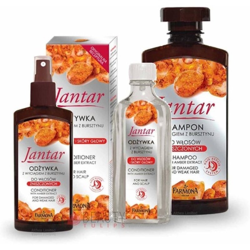 Farmona Jantar Ampoule Hair Treatment with Amber Extract 5x5ml