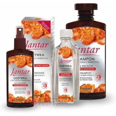 Farmona Jantar Ampoule Hair Treatment with Amber Extract 5x5ml