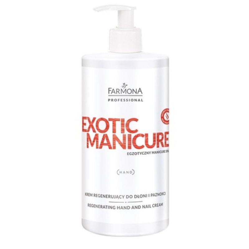 Farmona Professional Exotic Manicure Regenerating Cream For Hands And Nails 500ml