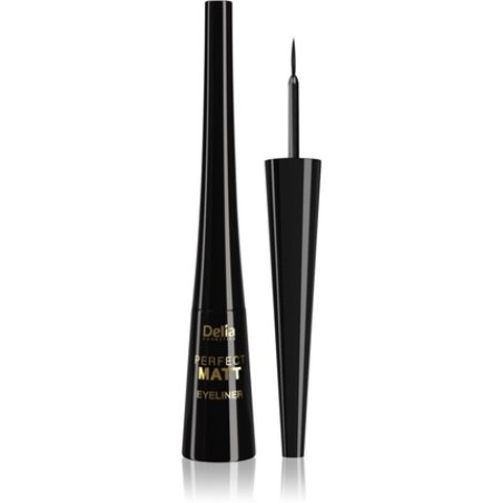 Delia Cosmetics Shape Master Eyeliner Perfect Matte - Black 4ml