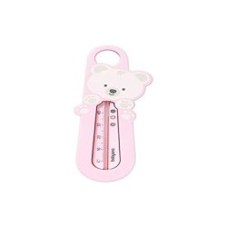 Babyono Baby Bath Thermometer Floating Bath Thermometer (Pink)