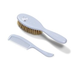BabyOno Brush and Comb Set for Children and Infants with Natural Soft Bristles