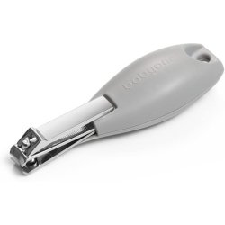 Babyono Nail Clippers for Babies and Children with Ergonomic Handle Stainless Steel Grey