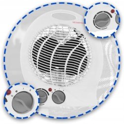 Volteno Small Compact Thermo Fan Electric Heater 2000W