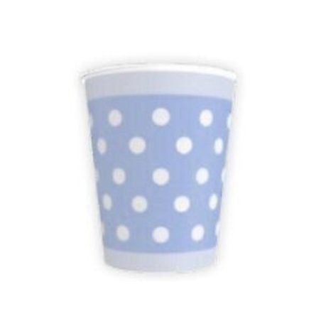 Paper Cup 270ml Polka Dots Mix Colors