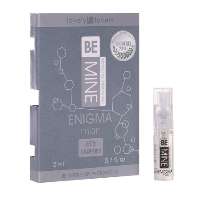 Lovely Lovers Sample Bemine Enigma Man Perfume With Fragrance Pheromones Spray 2ml