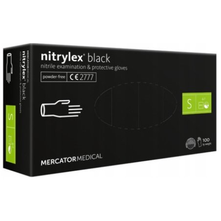 Nitrile Disposable Gloves Powder-Free Size S (6-7)