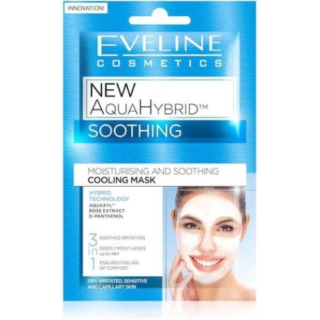 Eveline Cosmetics New Aqua Hybrid Soothing Cooling Face Mask 2x5ml