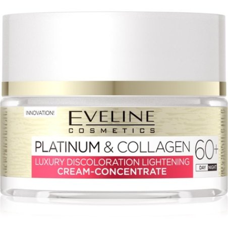 Eveline Cosmetics Platinum & Collagen Anti-Wrinkle Day and Night Cream 60 50 ml