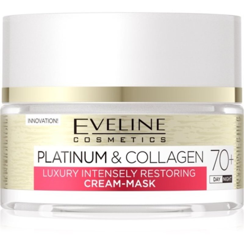Eveline Cosmetics Platinum & Collagen Regenerating Cream-Mask 70 50 ml