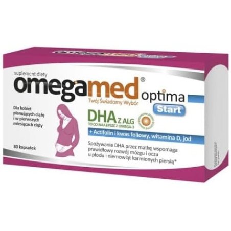 Omegamed Optima Start DHA Z ALG 30 Capsules