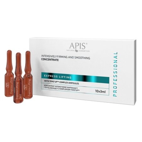 Apis Professional Ampoules Intensively Tightening And Smoothing With Tens Up Complex 10x3ml