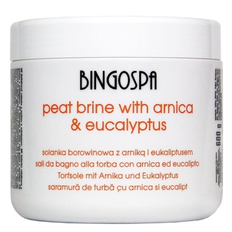 Bingo Spa Mud Salt With Arnica And Eucalyptus 600g