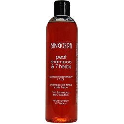 BINGOSPA Peat Shampoo with Seven Herbs for Oily Hair 300ml