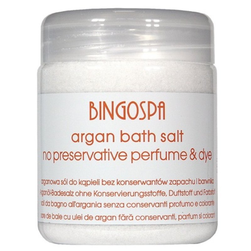 Bingo Spa Argan Bath Salt 550g