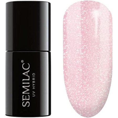 Semilac Pink Crystals 164 UV Hybrid Nail Polish 7ml