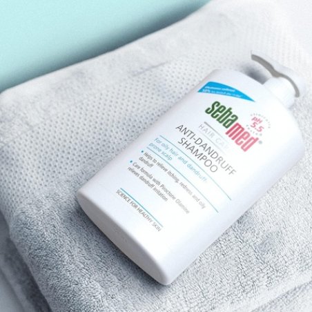 Sebamed Anti-Dandruff Shampoo 1L Pump Bottle - Reduces Dandruff and Relieves