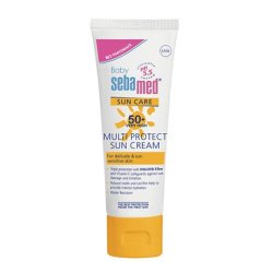 Sebamed Sunscreen Without Perfume Of 50 Baby Multi Protect Sun Cream 75 Ml