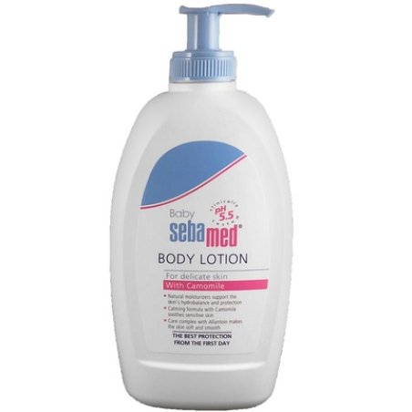 SebaMed Baby Lotion with Chamomile for Sensitive Skin pH 5.5