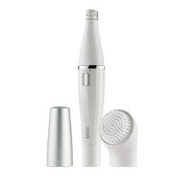 Braun Face 80-e Brosse Exfoliante pour Nettoyer les Pores en Profondeur - Lot de 2 brosses de Remplacement