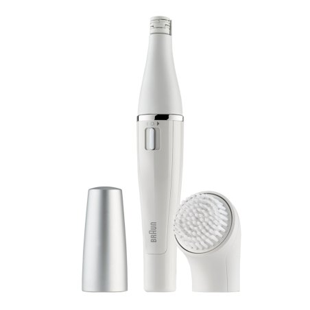 Braun Face 80-e Brosse Exfoliante pour Nettoyer les Pores en Profondeur - Lot de 2 brosses de Remplacement