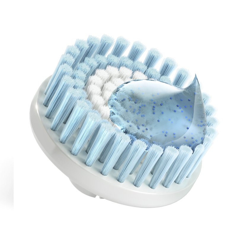 Braun Face 80-e Brosse Exfoliante pour Nettoyer les Pores en Profondeur - Lot de 2 brosses de Remplacement