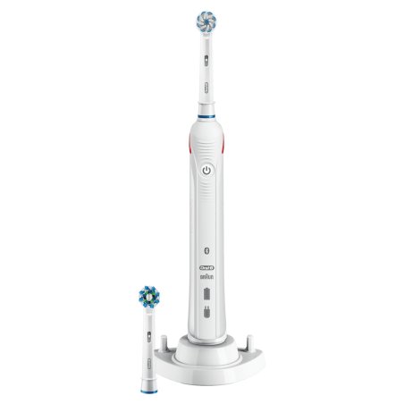 Oral-B SmartSeries Smart 4 4000S Sensi Ultrathin Adulte Brosse à dents rotative oscillante Blanc