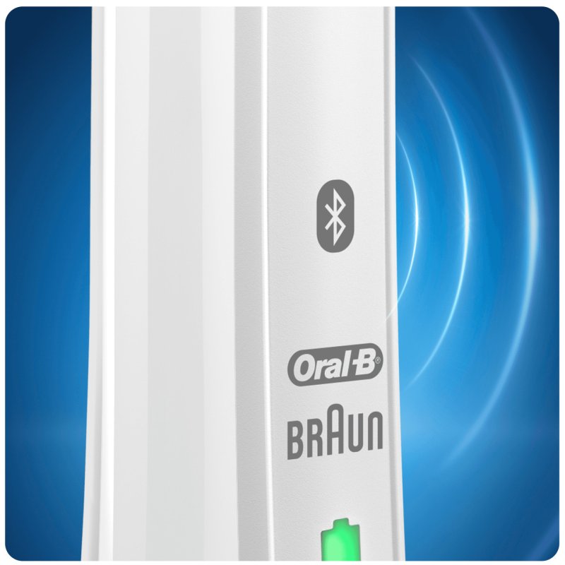 Oral-B SmartSeries Smart 4 4000S Sensi Ultrathin Adulte Brosse à dents rotative oscillante Blanc