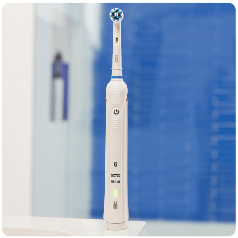 Oral-B Smart 6500 Crossaction Electric Toothbrush Rechargeable Powered By Braun