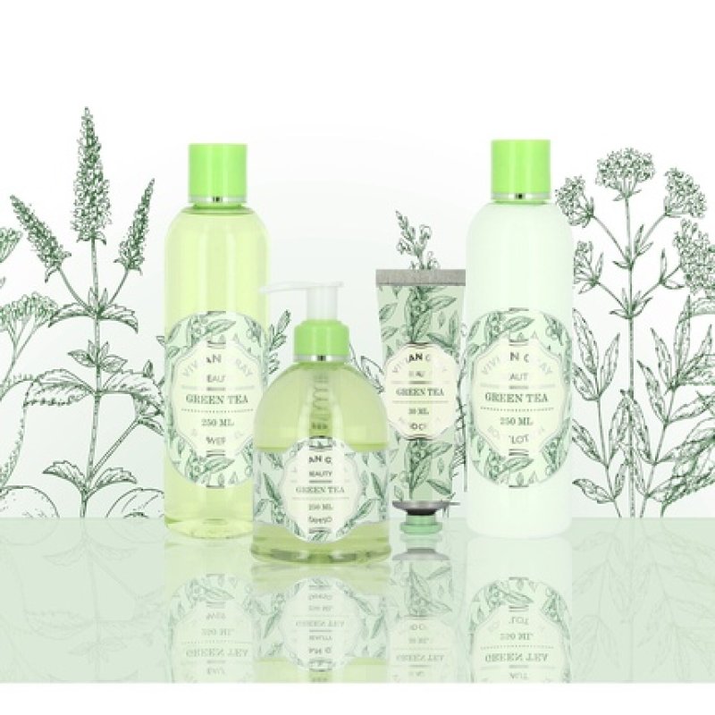 Vivian Gray 1310 Naturals Green Tea Cream Soap Dispenser 250ml