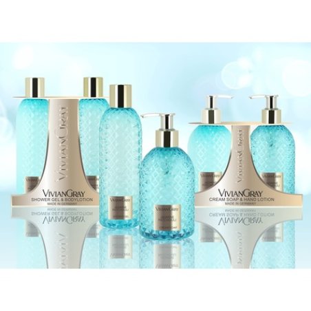 Vivian Gray 3512 Gemstone Jasmine & Patchouli Shower Gel 300ml Blue