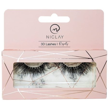 NICLAY 3D Eyelash Crown - 3D Lashes, High-Quality Artificial Eyelashes, Makeup, Professional Lashes - Up to 30