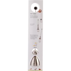 Take2 Clack Met Black Rubberbal H 240mm 99001, Black