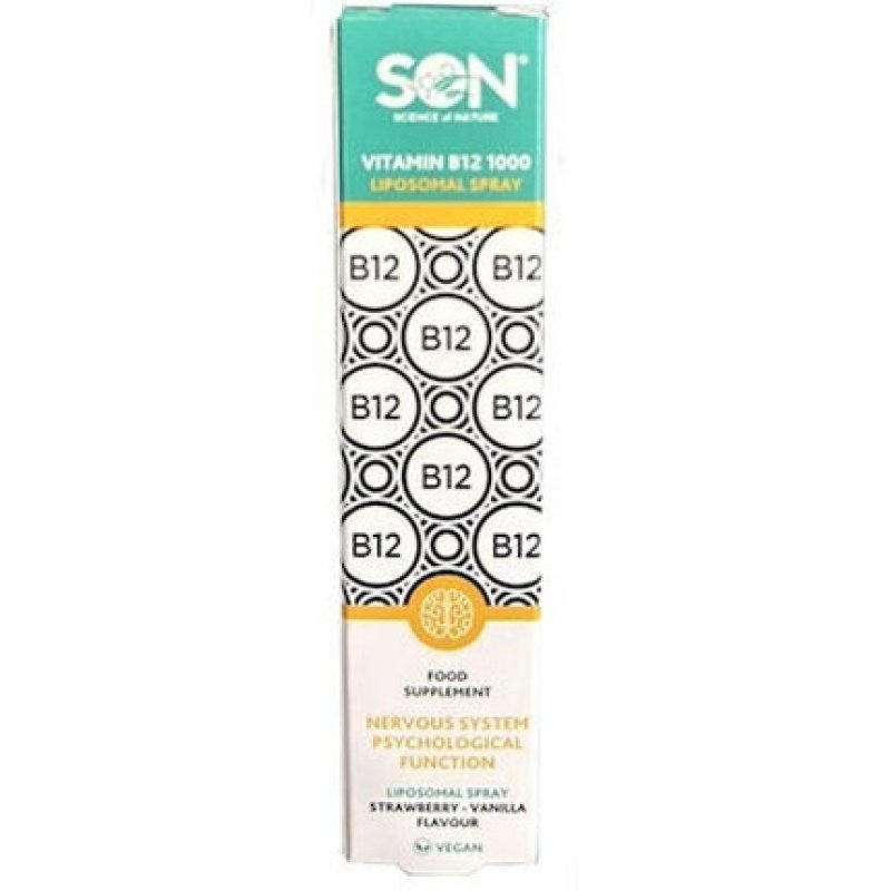 Science Of Nature Vitamin B12 1000 Liposomal Spray - Strawberry-Vanilla Flavor, 30ml