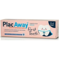 Placaway Children's Toothpaste First Teeth 50ml - Vanilla Flavor For Ages 2 And Up