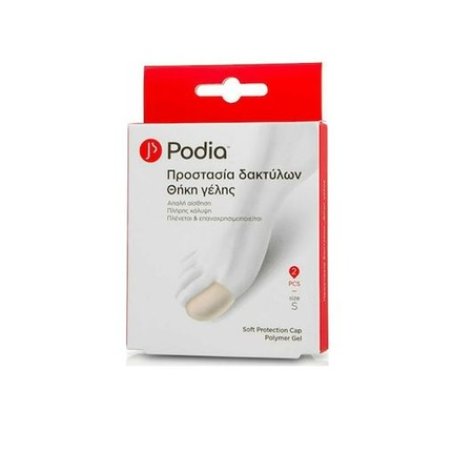 Podia Soft Protection Cap Polymer Gel Small - 2 Pieces
