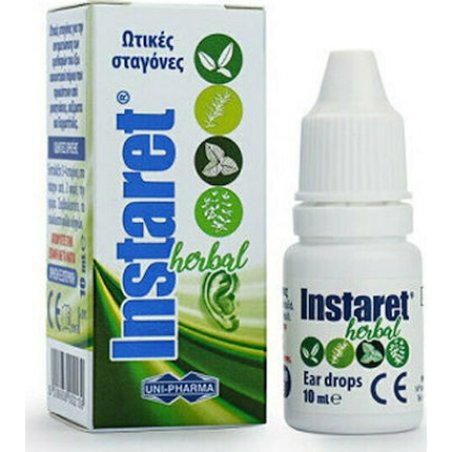 Uni-Pharma Instaret Ear Drops - 10ml