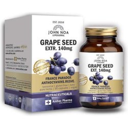 John Noa Liposomal Grape Seed 140mg Dietary Supplement For Detoxification - 90 Vegetarian Capsules