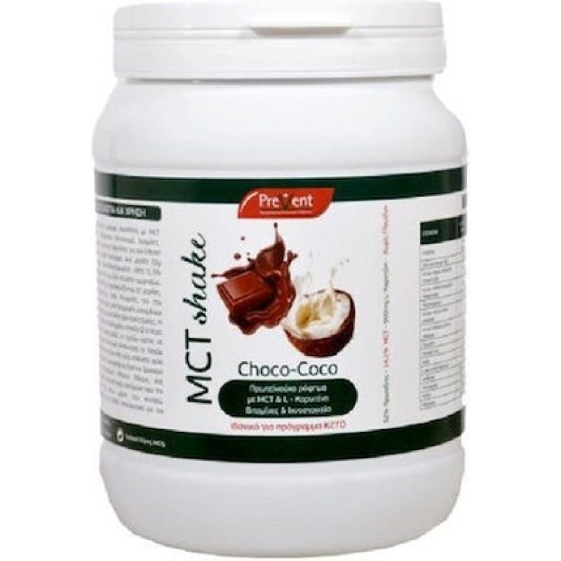 Prevent Mct Shake Choco-Coco Protein Drink Chocolate - Coconut, 440 Grams