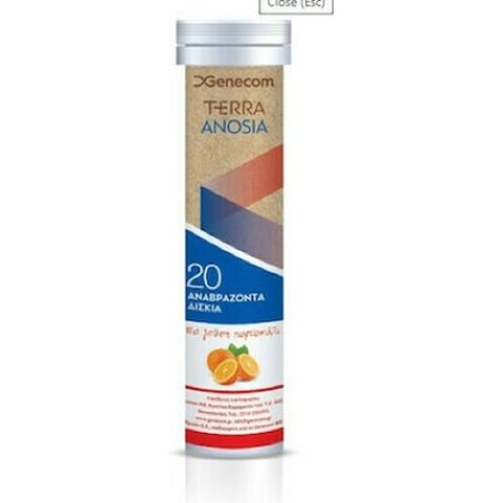Terra Anosia For Immune Support 20 Effervescent Tablets