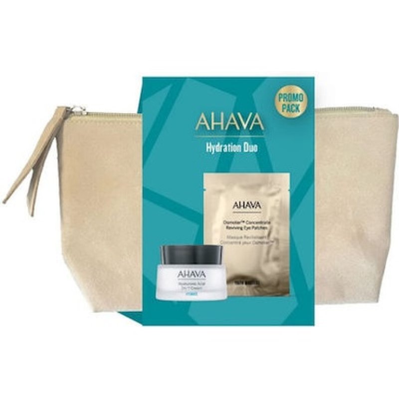 Ahava Hydration Duo Promo Hyaluronic Acid 24/7 Cream With Lime 50ml And Osmoter Eye Patches Single Pair