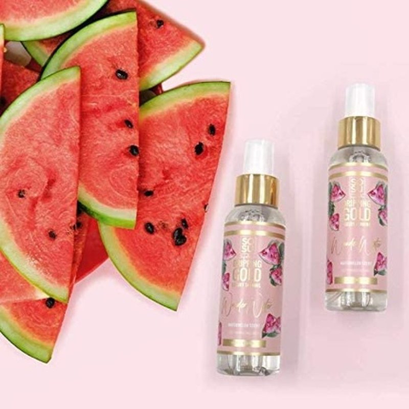 SoSu By SJ Dripping Gold Watermelon Scent Wonder Water Light/Medium Self-Tanning Facial Mist 100ml 3.38oz
