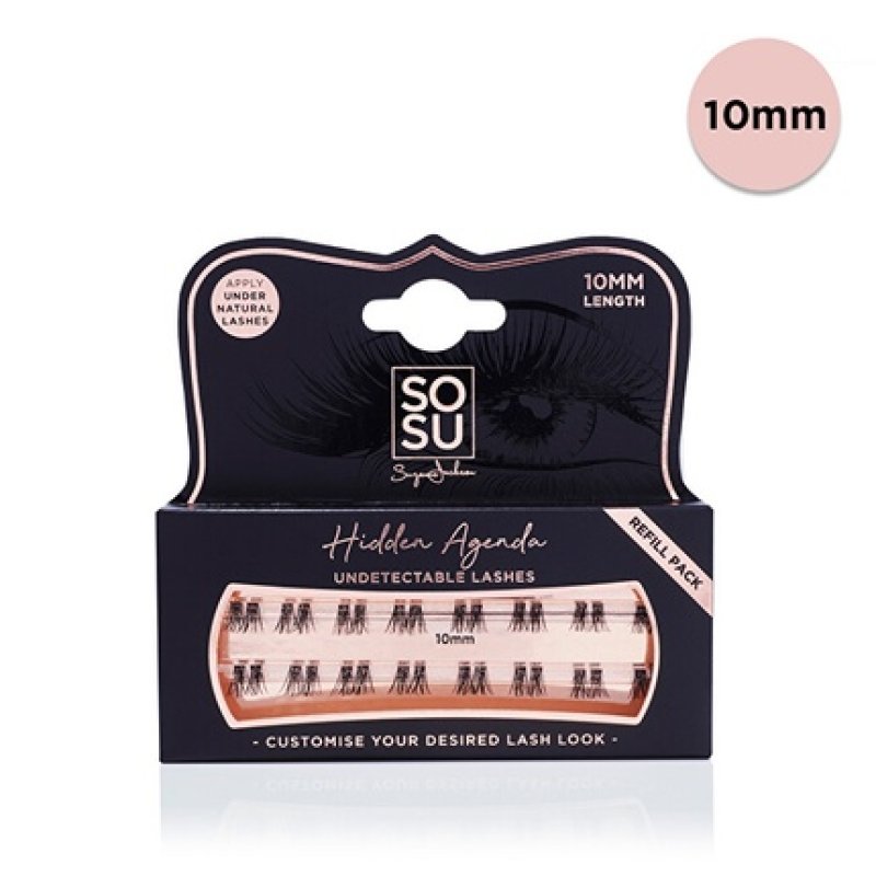 Tufted False Eyelashes Hidden Agenda 10mm