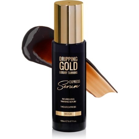 Dripping Gold Luxury Tanning Express Serum Medium - Fast-Acting Hydrating