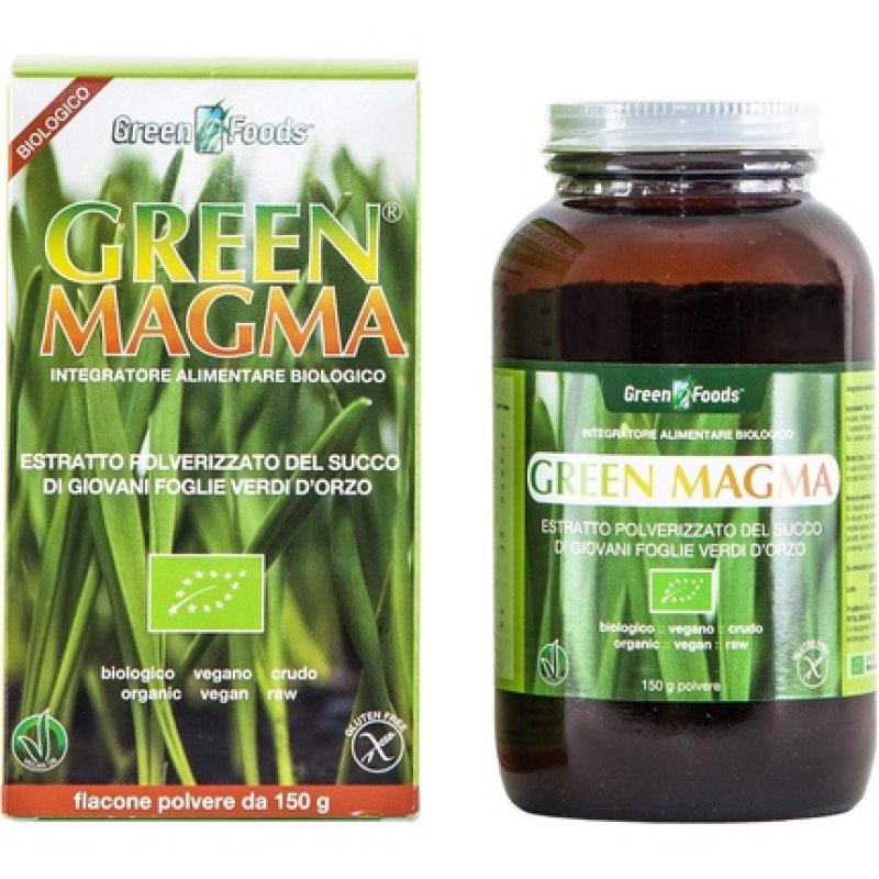Green Magma 150g Powder - Unique in Italy - Based on Young Juice