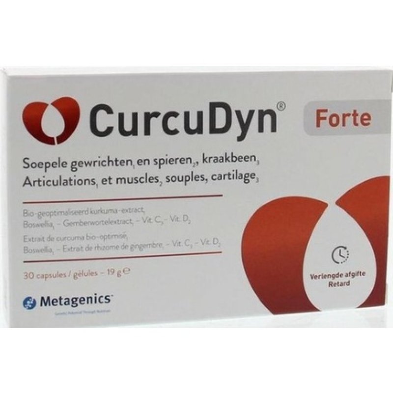 Metagenics Curcudyn Forte - 30 Capsules