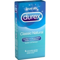 Durex Standard Condoms - 6 Pcs