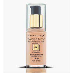 Max Factor Facefinity All Day Flawless 3 In 1 Bouteille Liquide 35 Pearl Beige