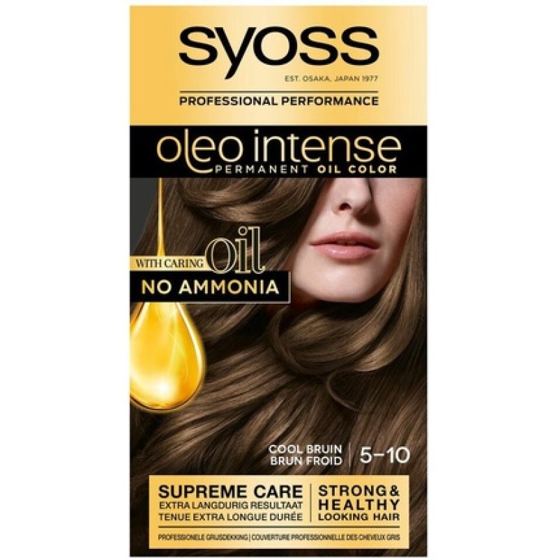 Syoss Oleo Intense 5-10 Cool Brown Hair Dye